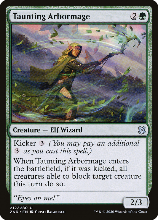 Taunting Arbormage - Foil