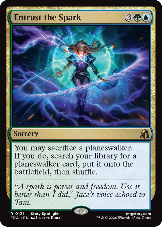 Entrust the Spark (FRA) - Foil