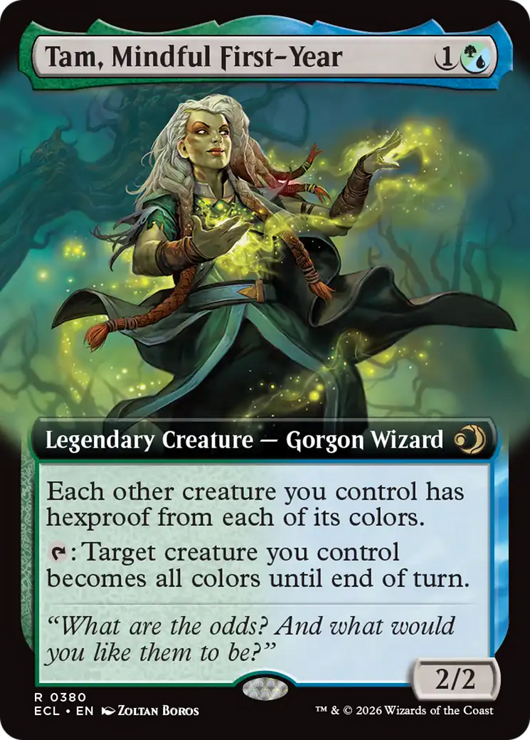 Tam, Mindful First-Year (0380) (Extended Art) (ECL)- Foil