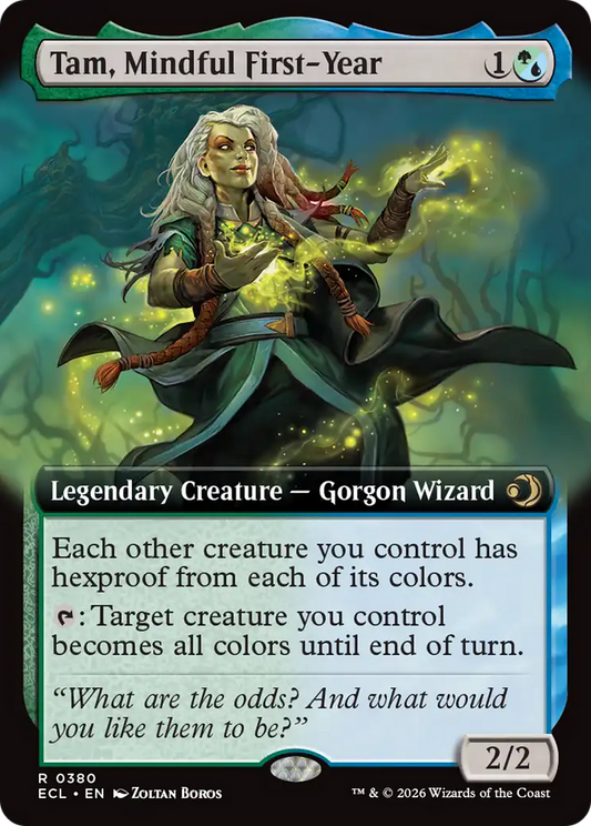 Tam, Mindful First-Year (0380) (Extended Art) (ECL)- Foil
