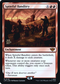 Spiteful Banditry (0149) (Prerelease) - Foil