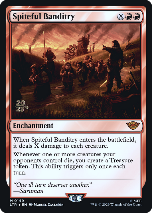 Spiteful Banditry (0149) (Prerelease) - Foil