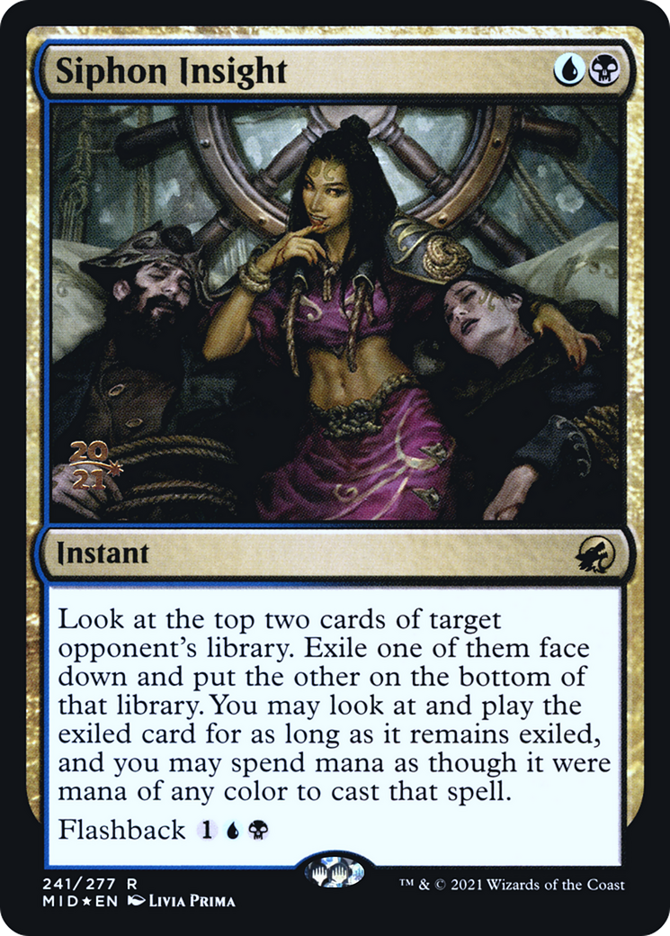 Siphon Insight (241) (Prerelease) - Foil