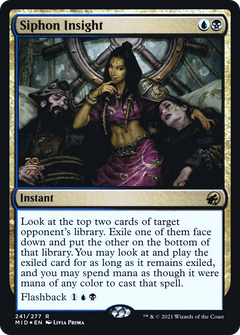 Siphon Insight (241) (Prerelease) - Foil