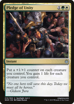 Pledge of Unity - Foil