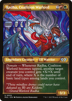 Radha, Coalition Warlord (0055) (Showcase)