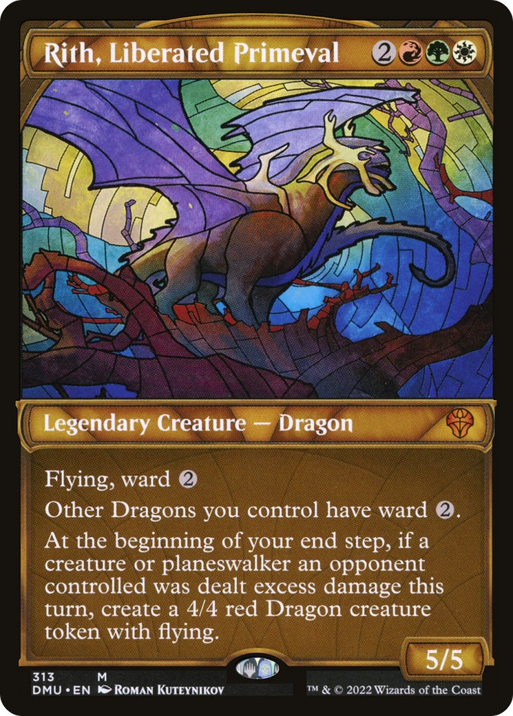 Rith, Liberated Primeval (313) (Showcase) - Foil
