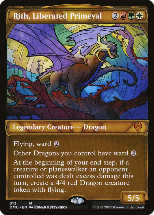 Rith, Liberated Primeval (313) (Showcase) - Foil