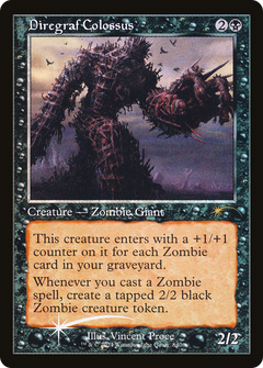 Diregraf Colossus (840) (Retro Frame) - Foil