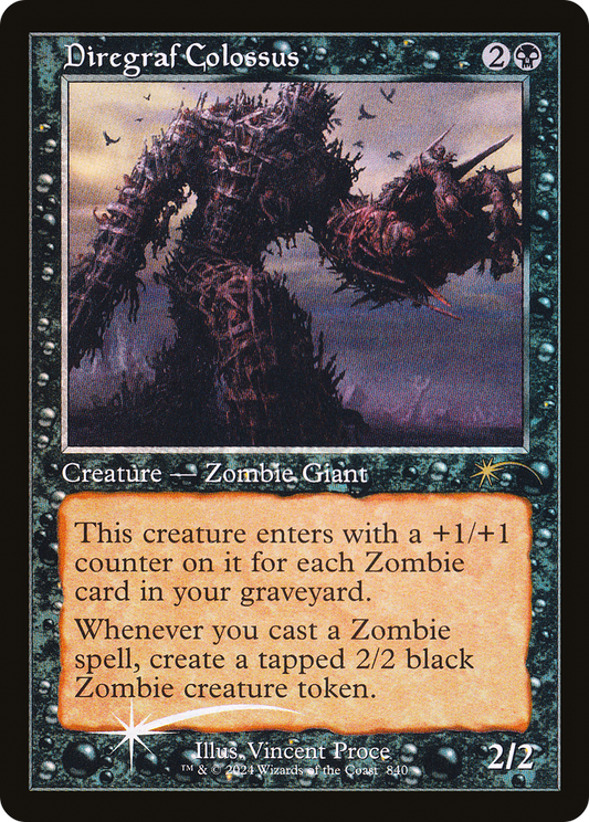 Diregraf Colossus (840) (Retro Frame) - Foil