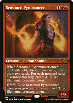 Seasoned Pyromancer - Foil Etched