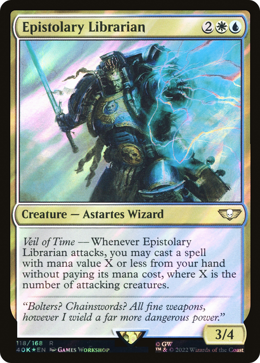 Epistolary Librarian - Surge Foil