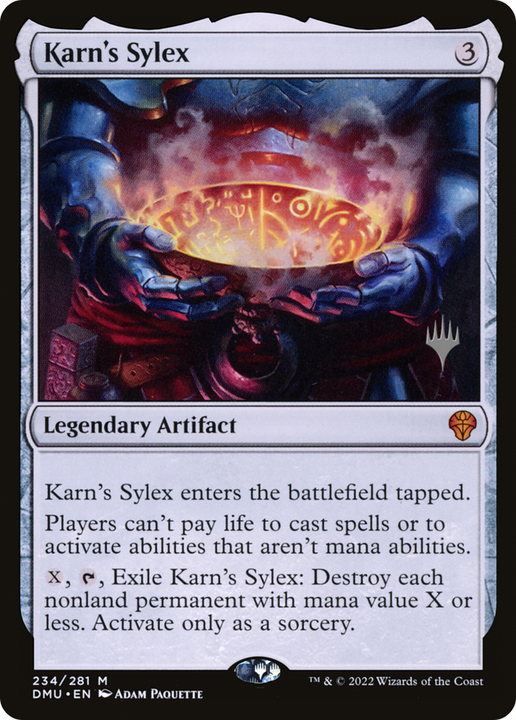 Karn's Sylex (234) (Promo Pack) - Foil