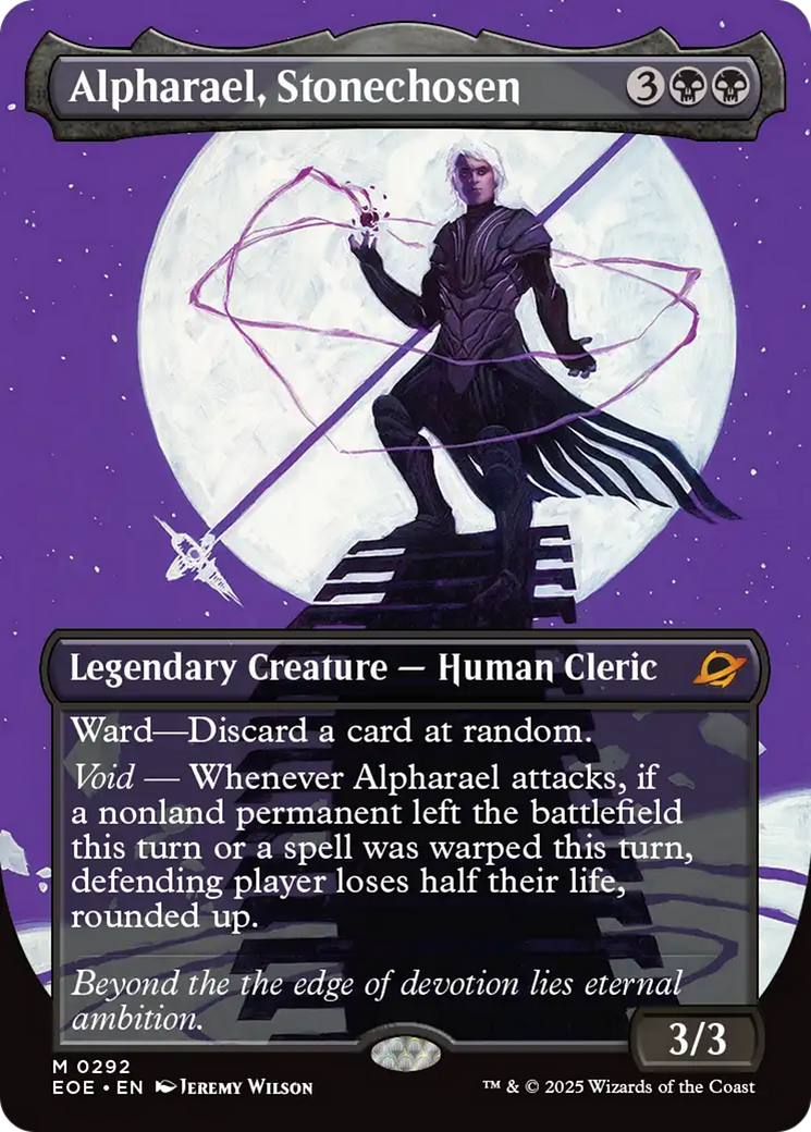 Alpharael, Stonechosen (0292) (Borderless) - Foil