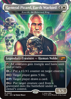 General Picard, Earth Warlord [Kenrith, the Returned King] (0003) (Borderless) (SDS)
