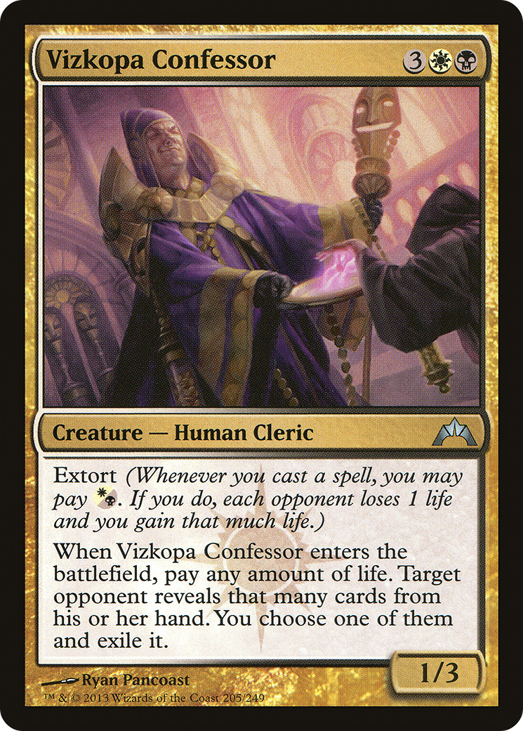 Vizkopa Confessor - Foil