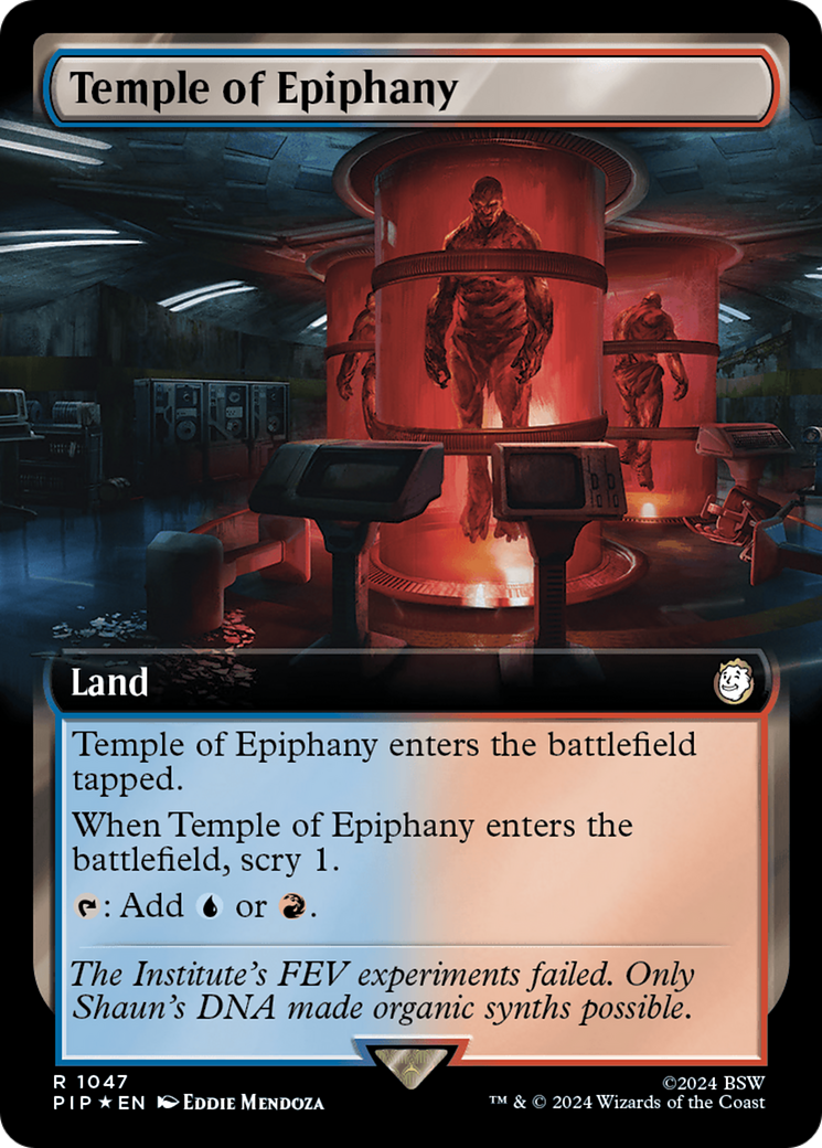 Temple of Epiphany (1047) (Extended Art) - Surge Foil