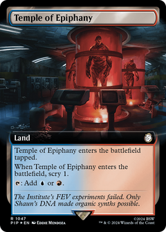Temple of Epiphany (1047) (Extended Art) - Surge Foil