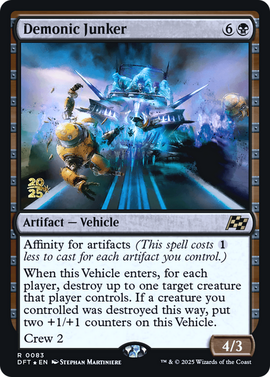 Demonic Junker (0083) (Prerelease) - Foil