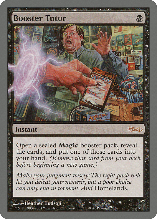 Booster Tutor - Arena Unhinged