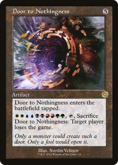 Door to Nothingness (014) (Retro Frame)