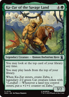 Ka-Zar of the Savage Land (MSH) - Foil