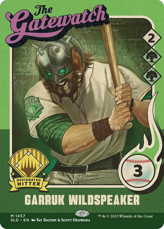 Garruk Wildspeaker (1457) (Reversible) (Showcase) (SLD)