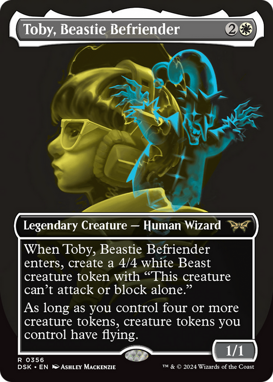 Toby, Beastie Befriender (0356) (Borderless) (Showcase) - Foil