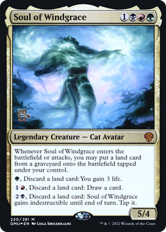 Soul of Windgrace (220) (Prerelease) - Foil