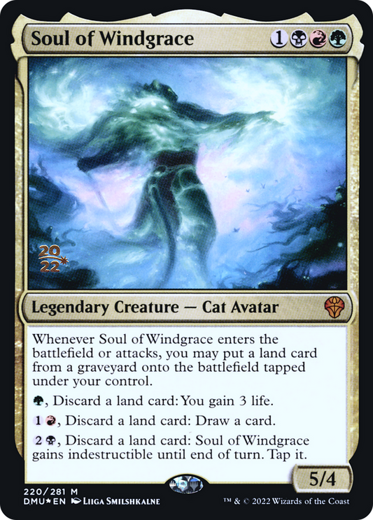 Soul of Windgrace (220) (Prerelease) - Foil