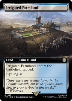 Irrigated Farmland (1027) (Extended Art) - Surge Foil