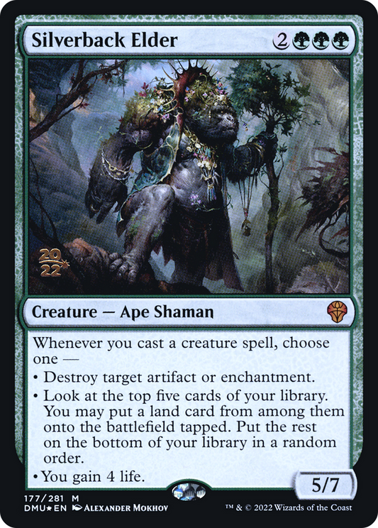 Silverback Elder (177) (Prerelease) - Foil