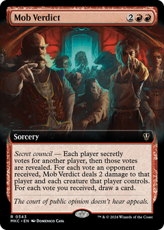 Mob Verdict (0343) (Extended Art)