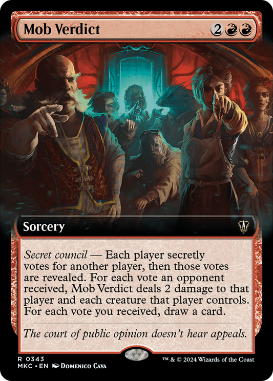 Mob Verdict (0343) (Extended Art)