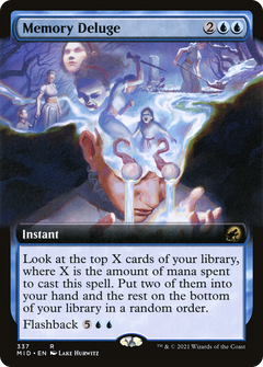 Memory Deluge (337) (Extended Art) - Foil