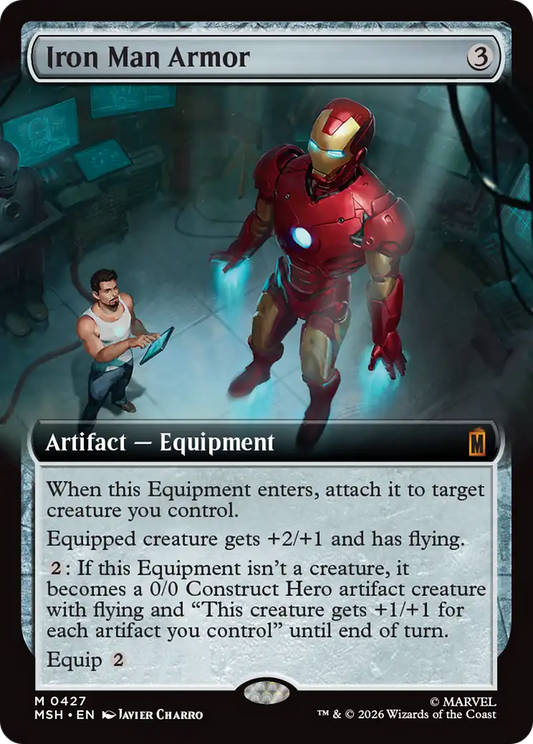Iron Man Armor (0427) (Extended) (MSH) - Foil