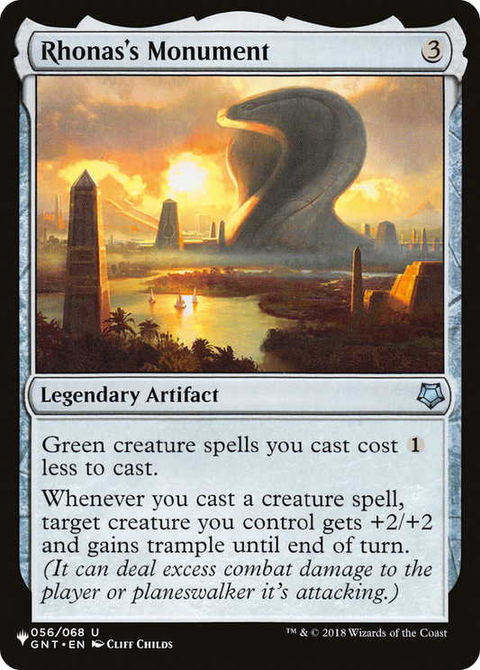 Rhonas's Monument (GNT-0056) (PLST)
