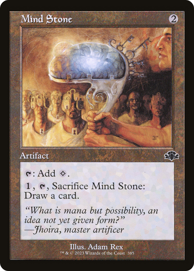 Mind Stone (385) (Retro Frame) - Foil