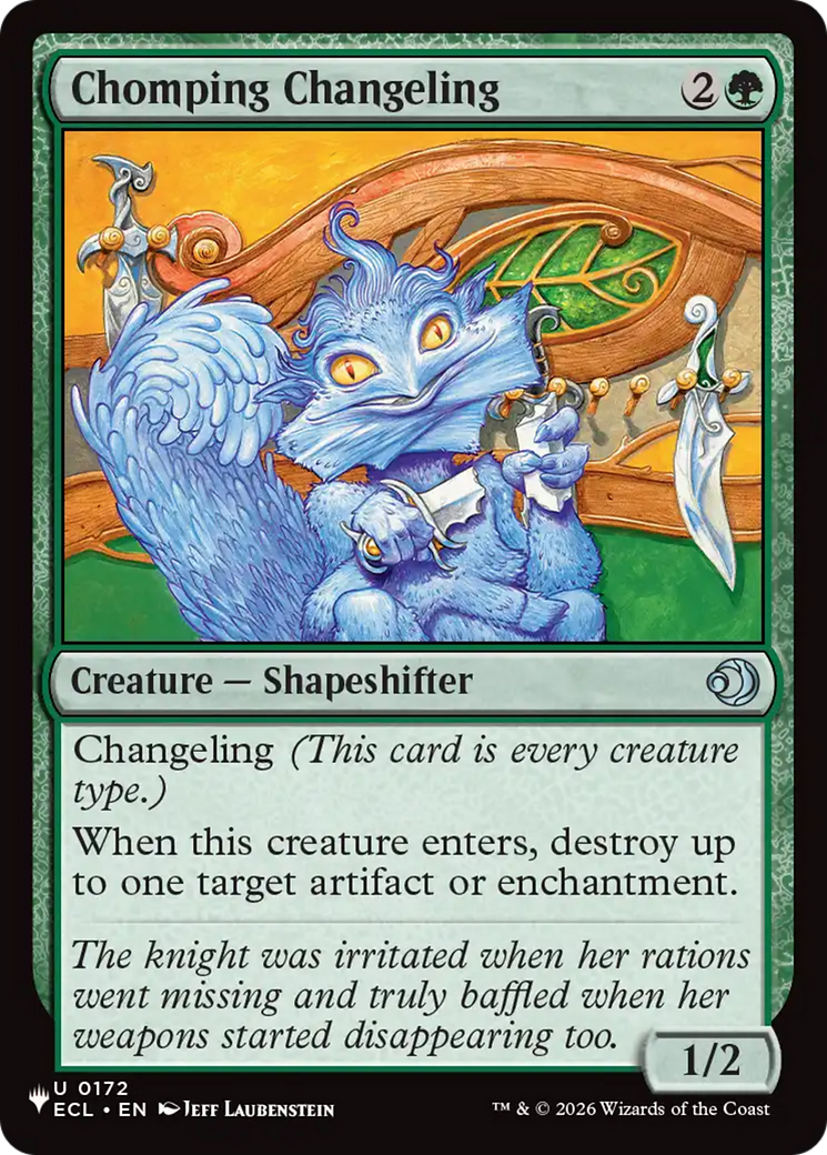 Chomping Changeling (ECL-172) (PLST)