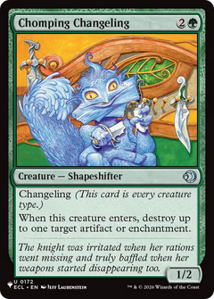 Chomping Changeling (ECL-172) (PLST)