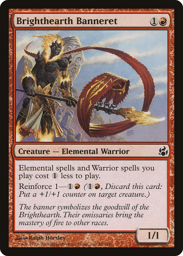 Brighthearth Banneret - Foil