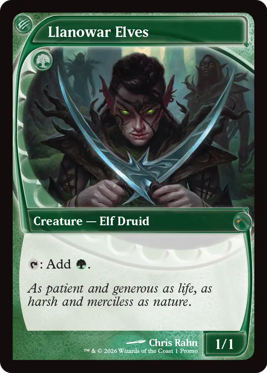 Llanowar Elves (0001) (PF26) - Foil