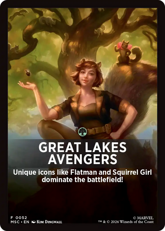 Great Lakes Avengers (0052) (Theme Card) (FMSC)