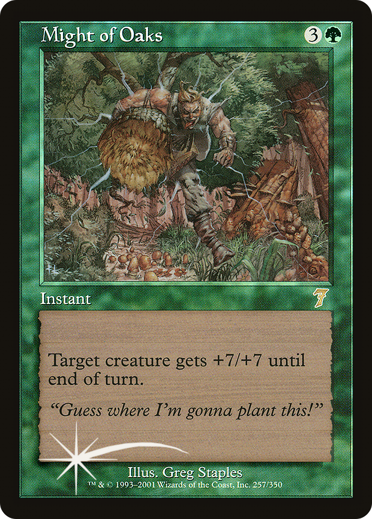 Might of Oaks - Foil