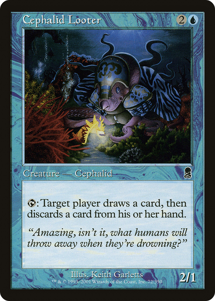 Cephalid Looter - Foil