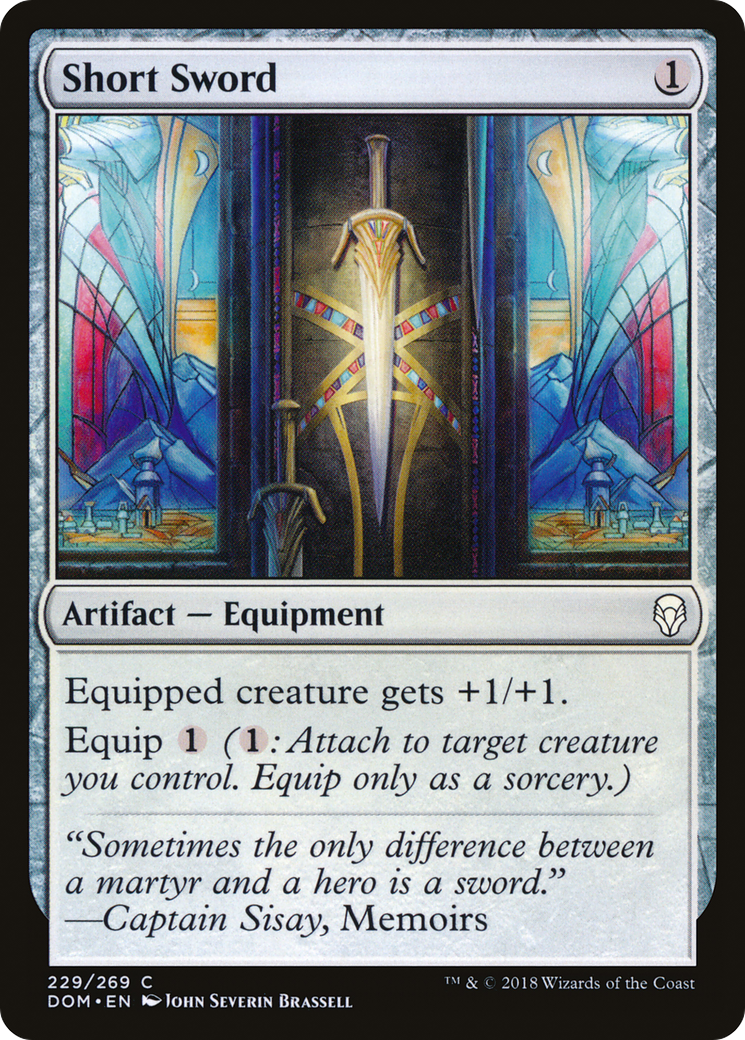 Short Sword - Foil