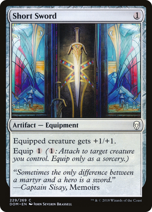 Short Sword - Foil