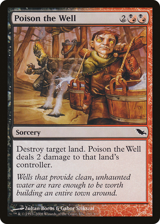 Poison the Well - Foil