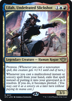 Lilah, Undefeated Slickshot (0217) (Prerelease) - Foil