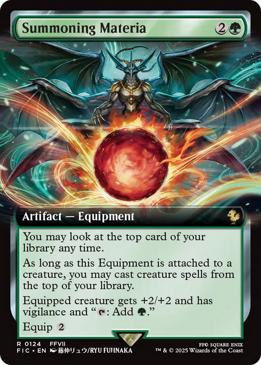 Summoning Materia (0124) (Extended Art) - Foil